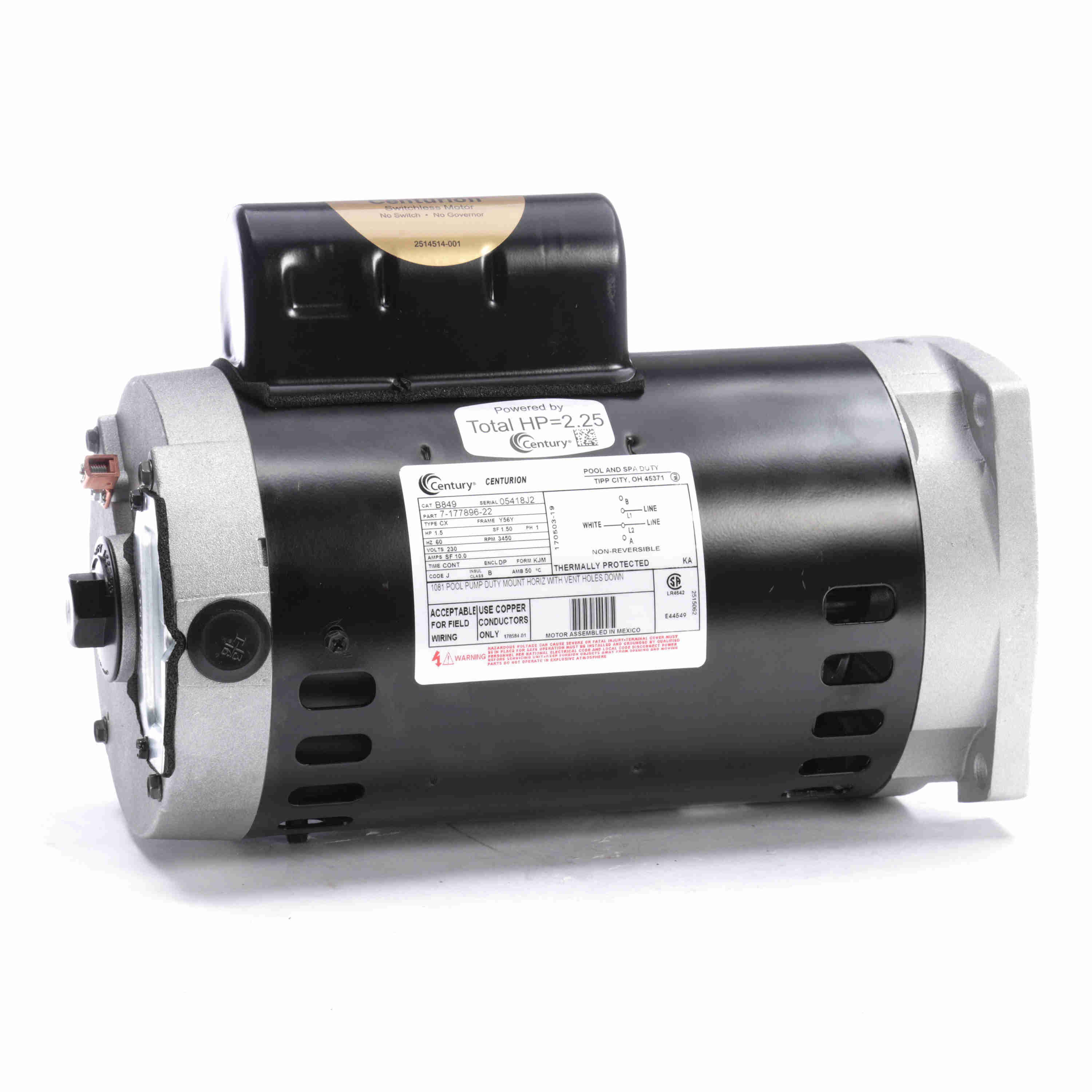  - Pool Motors